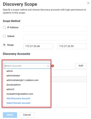 Creating a Port Scan Discovery Profile