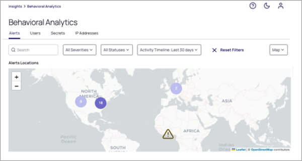 Alerts Map View