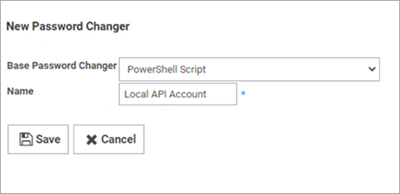 Password changer