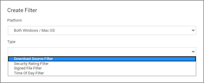 download source filter