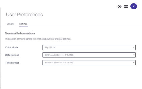 DSV UI Reference