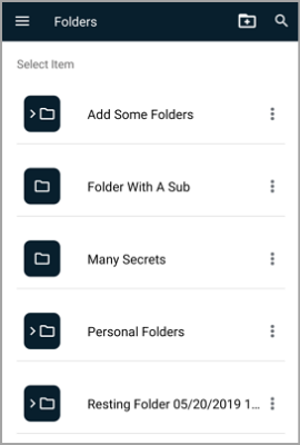 folders