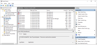 Windows Event Log