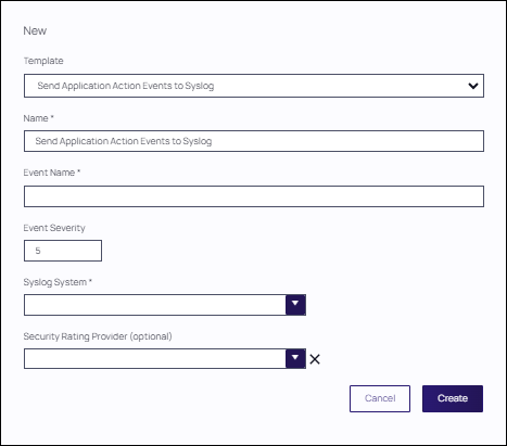Setting up a Syslog Connection